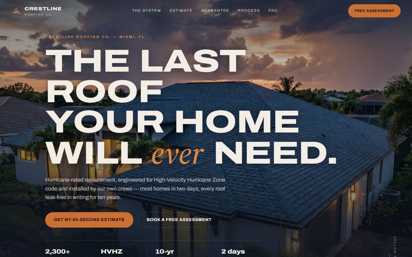 Crestline Roofing: konseptside