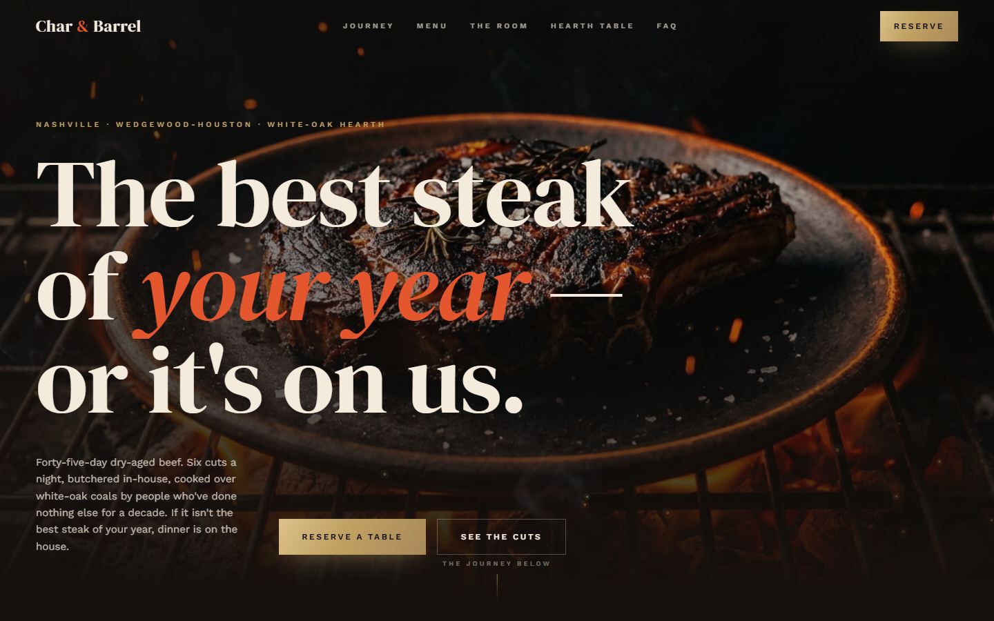 Char & Barrel: konseptside